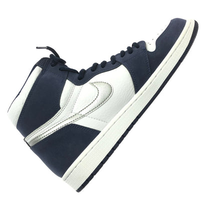 【中古品】【メンズ】 NIKE ナイキ AIR JORDAN 1 HIGH OG CO JP DC1788-100 エアジョーダン 1 ハイ スニーカー 靴 160-260627-na-02-tagh サイズ：28.5cm US 10.5 カラー：WHITE/METALLIC SILVER-MIDNIGHT NAVY 万代Net店