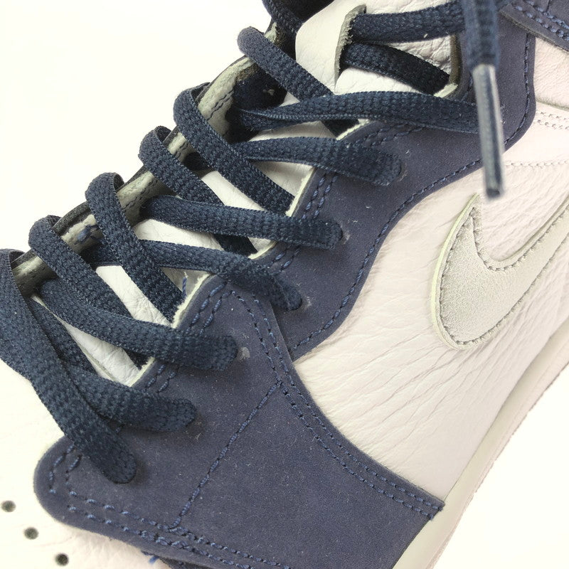 【中古品】【メンズ】 NIKE ナイキ AIR JORDAN 1 HIGH OG CO JP DC1788-100 エアジョーダン 1 ハイ スニーカー 靴 160-260627-na-02-tagh サイズ：28.5cm US 10.5 カラー：WHITE/METALLIC SILVER-MIDNIGHT NAVY 万代Net店