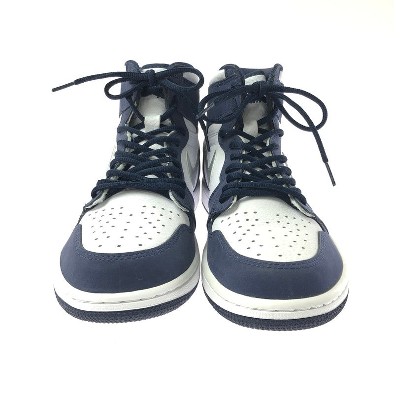 【中古品】【メンズ】 NIKE ナイキ AIR JORDAN 1 HIGH OG CO JP DC1788-100 エアジョーダン 1 ハイ スニーカー 靴 160-260627-na-02-tagh サイズ：28.5cm US 10.5 カラー：WHITE/METALLIC SILVER-MIDNIGHT NAVY 万代Net店