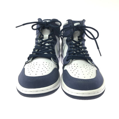 【中古品】【メンズ】 NIKE ナイキ AIR JORDAN 1 HIGH OG CO JP DC1788-100 エアジョーダン 1 ハイ スニーカー 靴 160-260627-na-02-tagh サイズ：28.5cm US 10.5 カラー：WHITE/METALLIC SILVER-MIDNIGHT NAVY 万代Net店