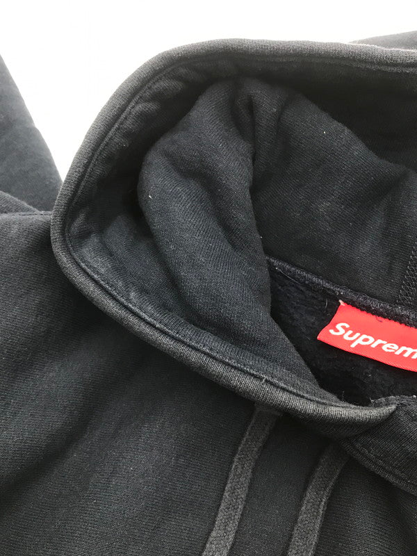 【現状渡し品】【メンズ】 SUPREME シュプリーム 16AW BOX LOGO HOODED SWEATSHIRT ボックスロゴ フーディー スウェットシャツ パーカー 149-260527-na-03-tagh サイズ：S カラー：ネイビー 万代Net店