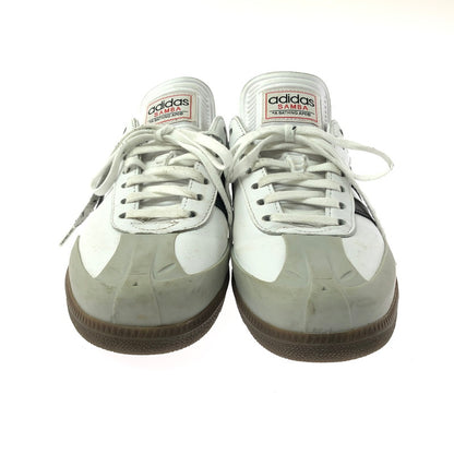 【現状渡し品】【メンズ】 ADIDAS アディダス × A BATHING APE アベイジングエイプ SAMBA BAPE JR9245 サンバ スニーカー 靴 161-260605-na-11-tagh サイズ：26.5cm US 8 1/2 カラー：FOOTWEAR WITE/CBLACK/GUM5 万代Net店