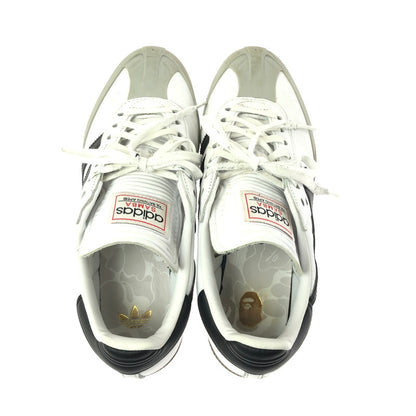 【現状渡し品】【メンズ】 ADIDAS アディダス × A BATHING APE アベイジングエイプ SAMBA BAPE JR9245 サンバ スニーカー 靴 161-260605-na-11-tagh サイズ：26.5cm US 8 1/2 カラー：FOOTWEAR WITE/CBLACK/GUM5 万代Net店