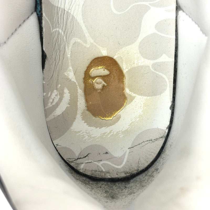 【現状渡し品】【メンズ】 ADIDAS アディダス × A BATHING APE アベイジングエイプ SAMBA BAPE JR9245 サンバ スニーカー 靴 161-260605-na-11-tagh サイズ：26.5cm US 8 1/2 カラー：FOOTWEAR WITE/CBLACK/GUM5 万代Net店