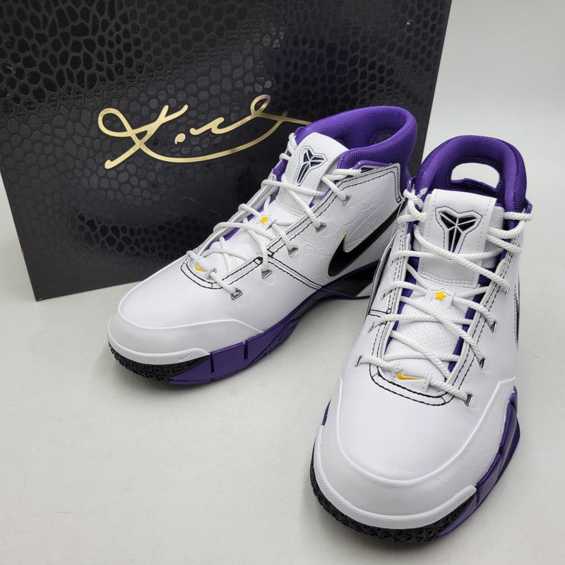 【中古美品】【メンズ】 NIKE ナイキ KOBE 1 PROTRO "81 POINTS" (2026) IM0542-100 コービー 1 プロトロ スニーカー シューズ 靴 160-260603-ay-07-izu サイズ：26.5cm カラー：WHITE/BLACK-COURT PURPLE 万代Net店