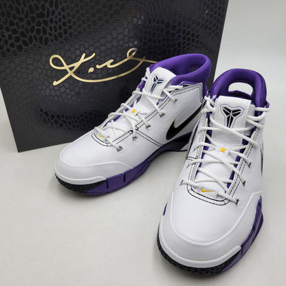 【中古美品】【メンズ】 NIKE ナイキ KOBE 1 PROTRO "81 POINTS" (2026) IM0542-100 コービー 1 プロトロ スニーカー シューズ 靴 160-260603-ay-07-izu サイズ：26.5cm カラー：WHITE/BLACK-COURT PURPLE 万代Net店