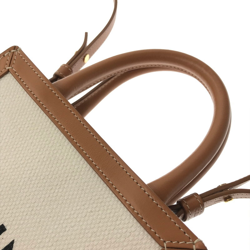 【中古品】【メンズ】 CELINE セリーヌ MINI VERTICAL CABAS TOTE BAG ミニバーティカルカバトートバッグ カバン 180-260611-rt-01-tagh カラー：ブラック 万代Net店