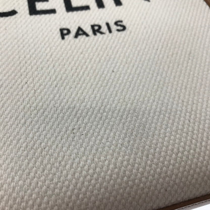 【中古品】【メンズ】 CELINE セリーヌ MINI VERTICAL CABAS TOTE BAG ミニバーティカルカバトートバッグ カバン 180-260611-rt-01-tagh カラー：ブラック 万代Net店