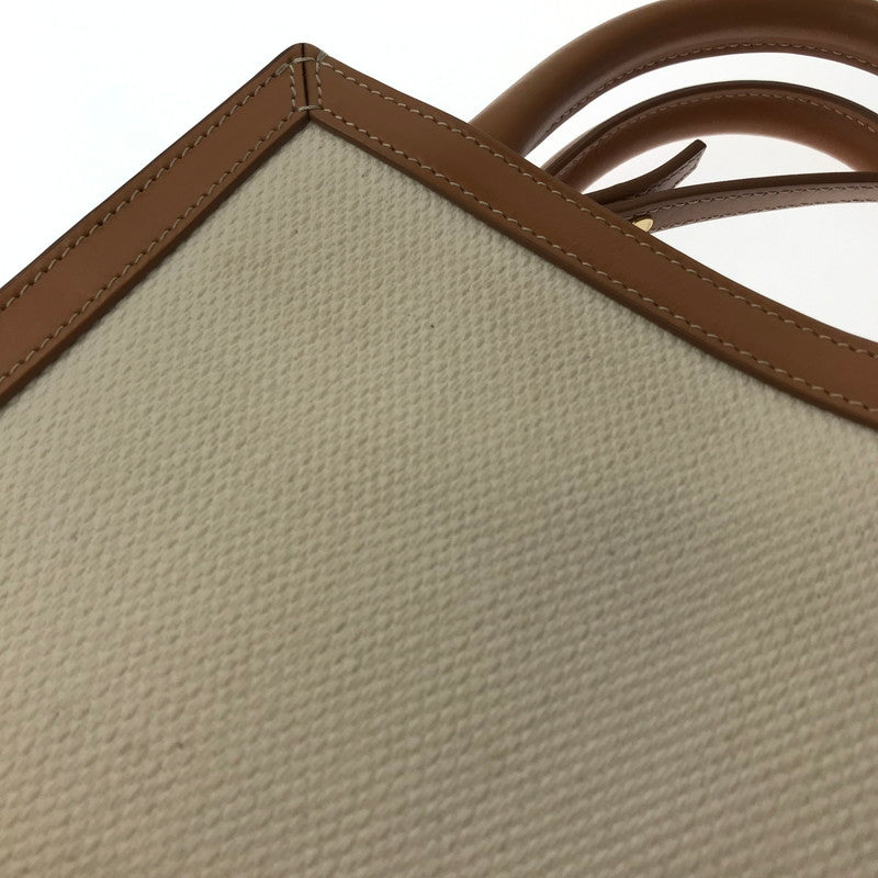 【中古品】【メンズ】 CELINE セリーヌ MINI VERTICAL CABAS TOTE BAG ミニバーティカルカバトートバッグ カバン 180-260611-rt-01-tagh カラー：ブラック 万代Net店