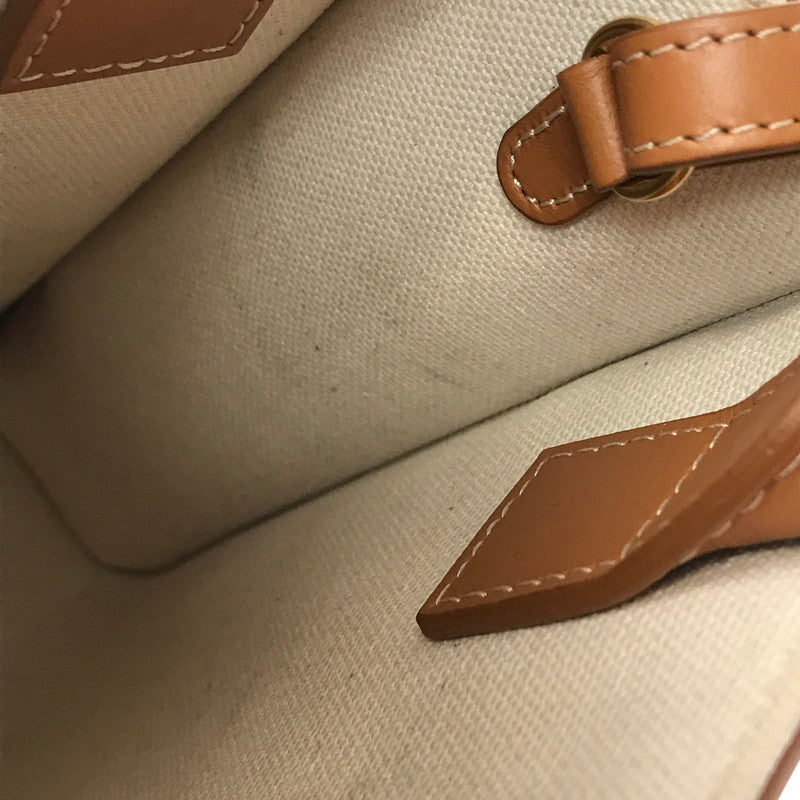 【中古品】【メンズ】 CELINE セリーヌ MINI VERTICAL CABAS TOTE BAG ミニバーティカルカバトートバッグ カバン 180-260611-rt-01-tagh カラー：ブラック 万代Net店