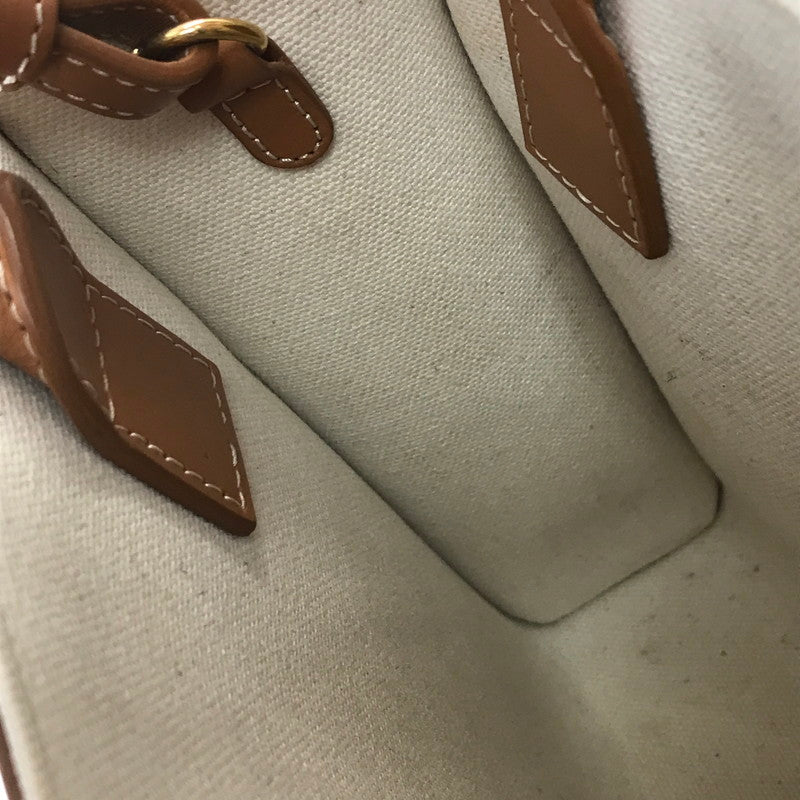 【中古品】【メンズ】 CELINE セリーヌ MINI VERTICAL CABAS TOTE BAG ミニバーティカルカバトートバッグ カバン 180-260611-rt-01-tagh カラー：ブラック 万代Net店
