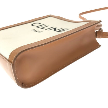 【中古品】【メンズ】 CELINE セリーヌ MINI VERTICAL CABAS TOTE BAG ミニバーティカルカバトートバッグ カバン 180-260611-rt-01-tagh カラー：ブラック 万代Net店