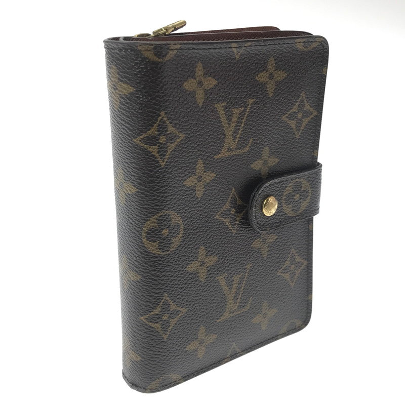 【中古品】【メンズ】 LOUIS VUITTON ルイヴィトン モノグラム ポルトパピエ ジップ M61207 二つ折り財布 179-260613-na-11-tagh カラー：モノグラム 万代Net店