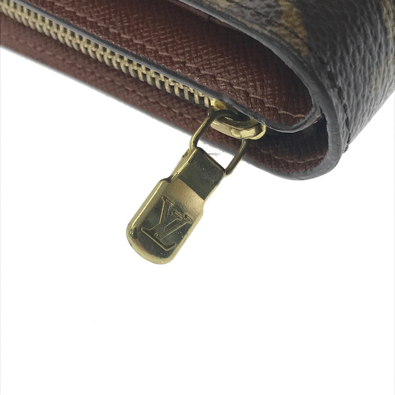 【中古品】【メンズ】 LOUIS VUITTON ルイヴィトン モノグラム ポルトパピエ ジップ M61207 二つ折り財布 179-260613-na-11-tagh カラー：モノグラム 万代Net店