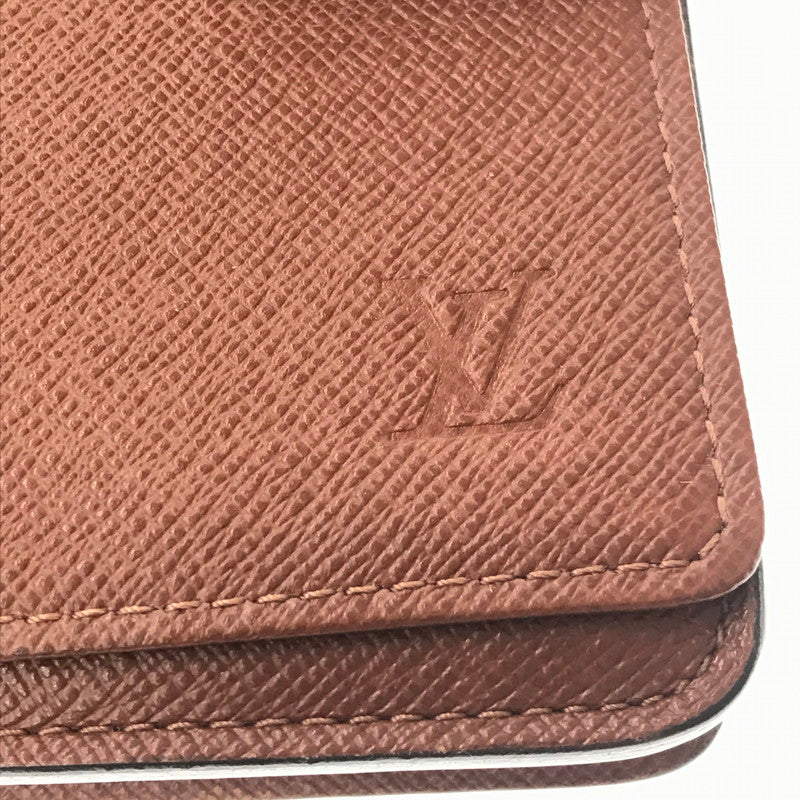 【中古品】【メンズ】 LOUIS VUITTON ルイヴィトン モノグラム ポルトパピエ ジップ M61207 二つ折り財布 179-260613-na-11-tagh カラー：モノグラム 万代Net店