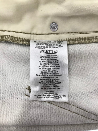 【中古美品】【メンズ】 HUF ハフ REAL TREE SHORTS PT00364 リアルツリー ハーフパンツ ボトムス 153-260729-rt-23-tagh サイズ：30 カラー：カーキ 万代Net店