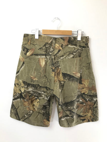 【中古美品】【メンズ】 HUF ハフ REAL TREE SHORTS PT00364 リアルツリー ハーフパンツ ボトムス 153-260729-rt-23-tagh サイズ：30 カラー：カーキ 万代Net店