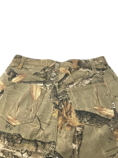 【中古美品】【メンズ】 HUF ハフ REAL TREE SHORTS PT00364 リアルツリー ハーフパンツ ボトムス 153-260729-rt-23-tagh サイズ：30 カラー：カーキ 万代Net店
