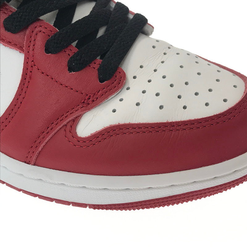 【中古品】【メンズ】 NIKE ナイキ AIR JORDAN 1 RETRO LOW OG CHICAGO HQ6998-600 エアジョーダン 1 レトロ ローシカゴ スニーカー 靴 160-260902-na-03-tagh サイズ：27cm US 9 カラー：VARSITY RED/BLACK-SUMMIT WHITE 万代Net店