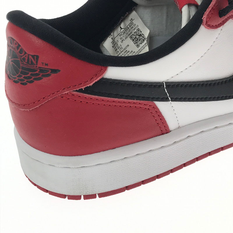 【中古品】【メンズ】 NIKE ナイキ AIR JORDAN 1 RETRO LOW OG CHICAGO HQ6998-600 エアジョーダン 1 レトロ ローシカゴ スニーカー 靴 160-260902-na-03-tagh サイズ：27cm US 9 カラー：VARSITY RED/BLACK-SUMMIT WHITE 万代Net店