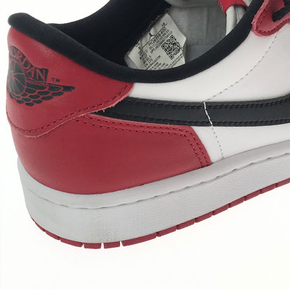 【中古品】【メンズ】 NIKE ナイキ AIR JORDAN 1 RETRO LOW OG CHICAGO HQ6998-600 エアジョーダン 1 レトロ ローシカゴ スニーカー 靴 160-260902-na-03-tagh サイズ：27cm US 9 カラー：VARSITY RED/BLACK-SUMMIT WHITE 万代Net店