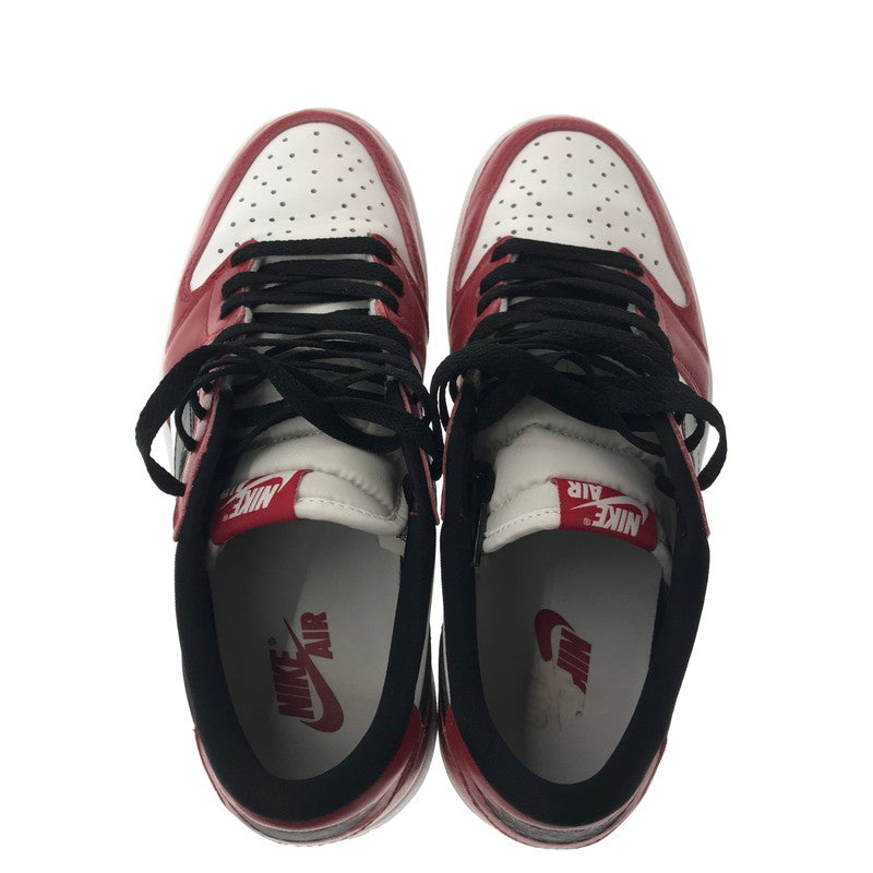 【中古品】【メンズ】 NIKE ナイキ AIR JORDAN 1 RETRO LOW OG CHICAGO HQ6998-600 エアジョーダン 1 レトロ ローシカゴ スニーカー 靴 160-260902-na-03-tagh サイズ：27cm US 9 カラー：VARSITY RED/BLACK-SUMMIT WHITE 万代Net店