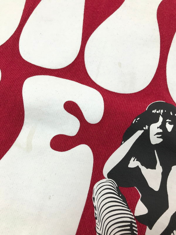 【中古品】【メンズ】 HYSTERIC GLAMOUR ヒステリックグラマー × WND AND SEA ウィンダンシー SS T-SHIRT WDS-C-HYS-24-Q2-11 ショートスリーブ Tシャツ 140-260625-rt-11-tagh サイズ：L カラー：レッド 万代Net店