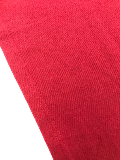 【中古品】【メンズ】 HYSTERIC GLAMOUR ヒステリックグラマー × WND AND SEA ウィンダンシー SS T-SHIRT WDS-C-HYS-24-Q2-11 ショートスリーブ Tシャツ 140-260625-rt-11-tagh サイズ：L カラー：レッド 万代Net店