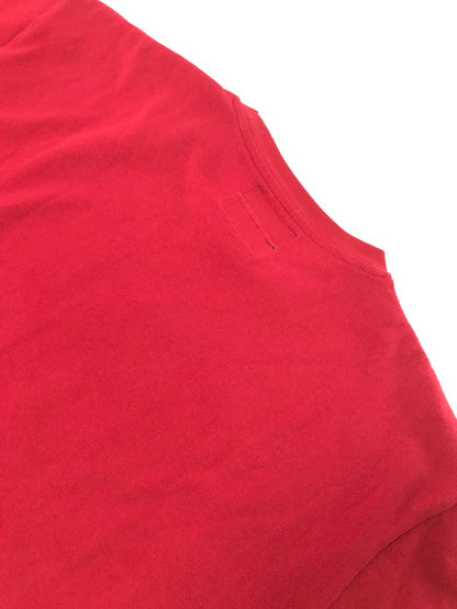 【中古品】【メンズ】 HYSTERIC GLAMOUR ヒステリックグラマー × WND AND SEA ウィンダンシー SS T-SHIRT WDS-C-HYS-24-Q2-11 ショートスリーブ Tシャツ 140-260625-rt-11-tagh サイズ：L カラー：レッド 万代Net店