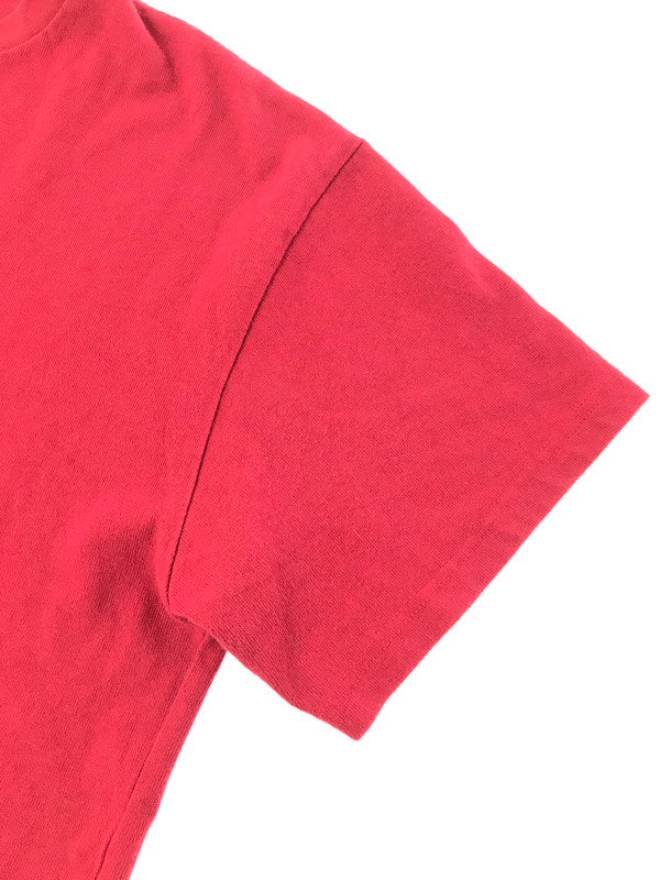 【中古品】【メンズ】 HYSTERIC GLAMOUR ヒステリックグラマー × WND AND SEA ウィンダンシー SS T-SHIRT WDS-C-HYS-24-Q2-11 ショートスリーブ Tシャツ 140-260625-rt-11-tagh サイズ：L カラー：レッド 万代Net店