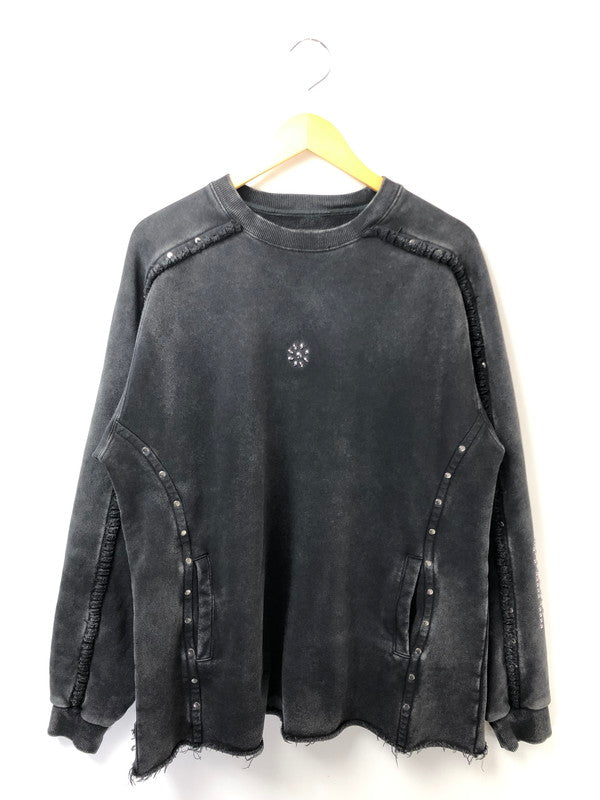 【中古品】【メンズ】 WIND AND SEA×THE ROLLING STONES ウィンダンシー×ローリングストーンズ 25SS SWEATSHIRT WDS-C-TRS-25-Q4-13 スウェット トップス 142-260528-ki-05-tagh サイズ：L カラー：ブラック 万代Net店