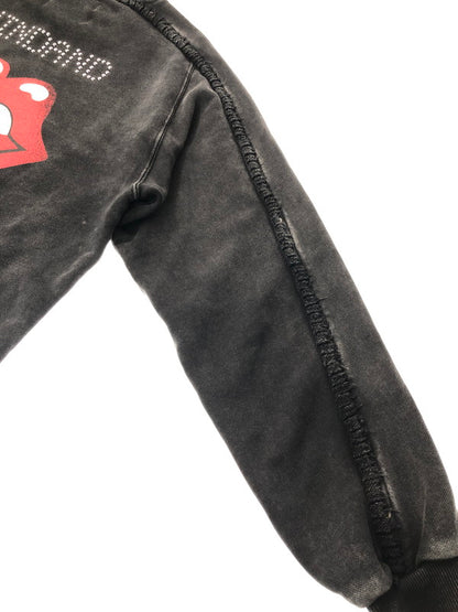 【中古品】【メンズ】 WIND AND SEA×THE ROLLING STONES ウィンダンシー×ローリングストーンズ 25SS SWEATSHIRT WDS-C-TRS-25-Q4-13 スウェット トップス 142-260528-ki-05-tagh サイズ：L カラー：ブラック 万代Net店