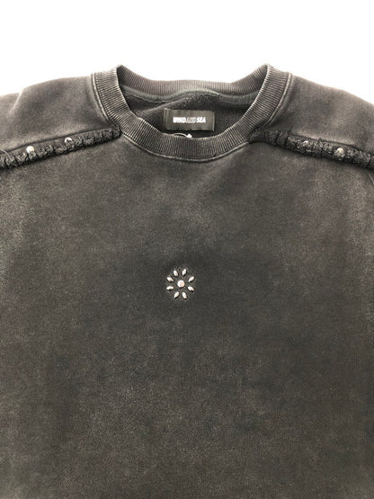 【中古品】【メンズ】 WIND AND SEA×THE ROLLING STONES ウィンダンシー×ローリングストーンズ 25SS SWEATSHIRT WDS-C-TRS-25-Q4-13 スウェット トップス 142-260528-ki-05-tagh サイズ：L カラー：ブラック 万代Net店