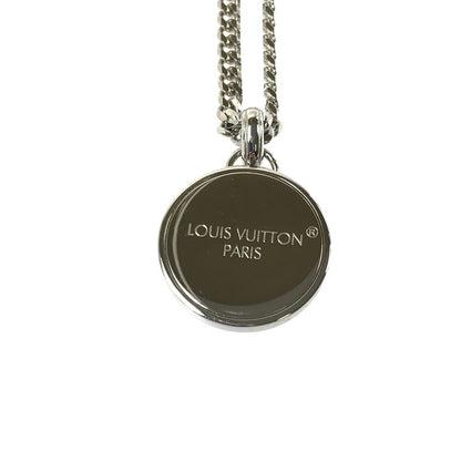【中古品】【メンズ】 LOUIS VUITTON ルイ･ヴィトン ペンダント･ダミエ ステープル M02446 ネックレス アクセサリー 179-260601-na-04-tagh カラー：シルバー 万代Net店