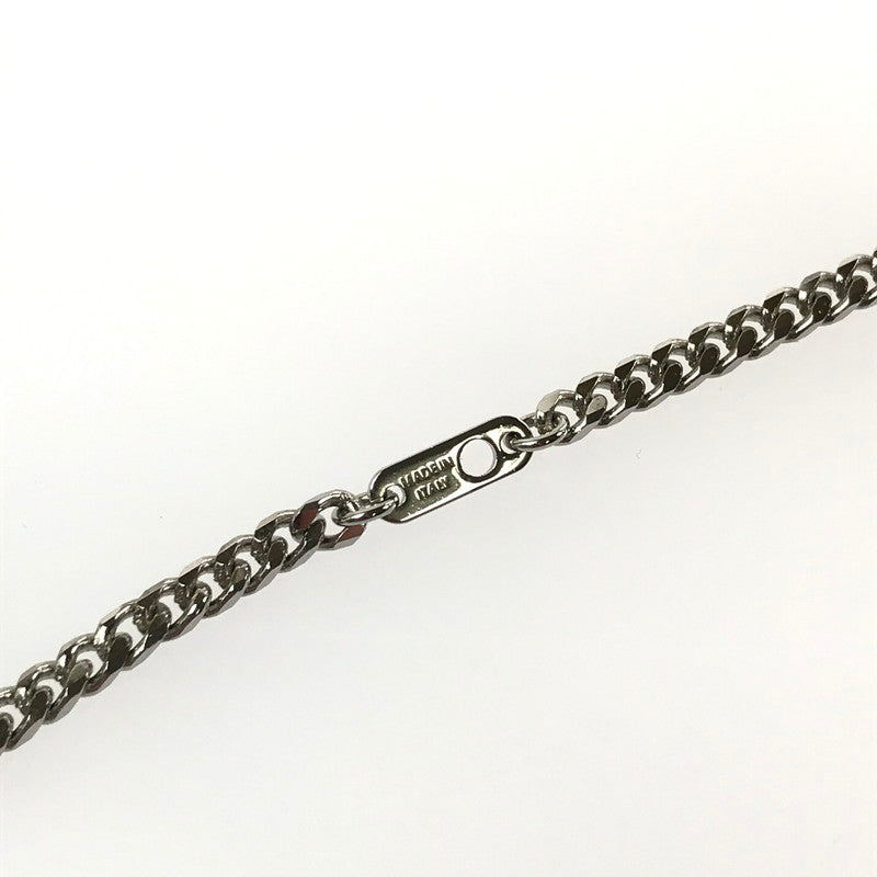 【中古品】【メンズ】 LOUIS VUITTON ルイ･ヴィトン ペンダント･ダミエ ステープル M02446 ネックレス アクセサリー 179-260601-na-04-tagh カラー：シルバー 万代Net店
