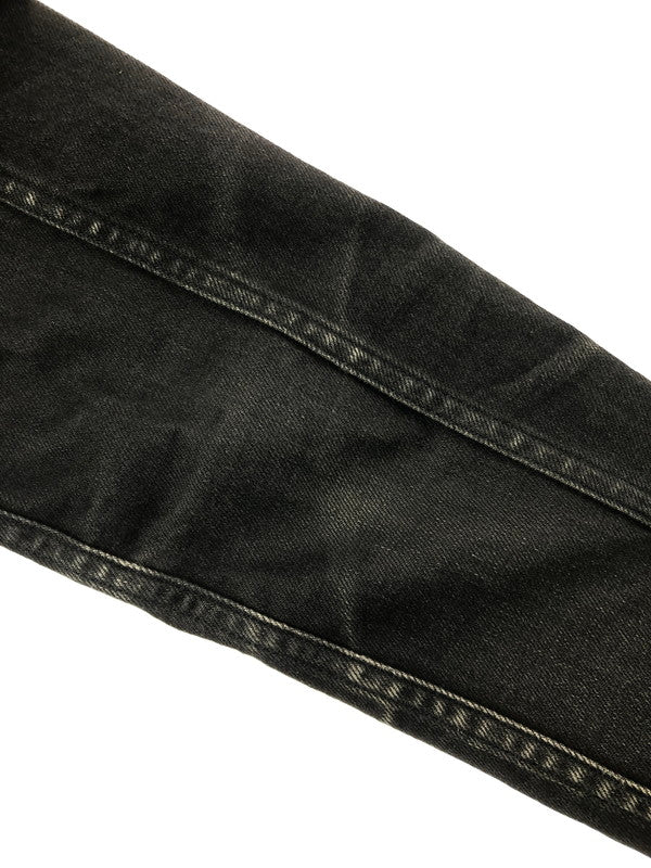 【中古品】【メンズ】 MARCELO BURLON マルセロ バーロンBLACK DENIM JACKET 142-260514-rt-05-tagh サイズ：XXS カラー：ブラック 万代Net店