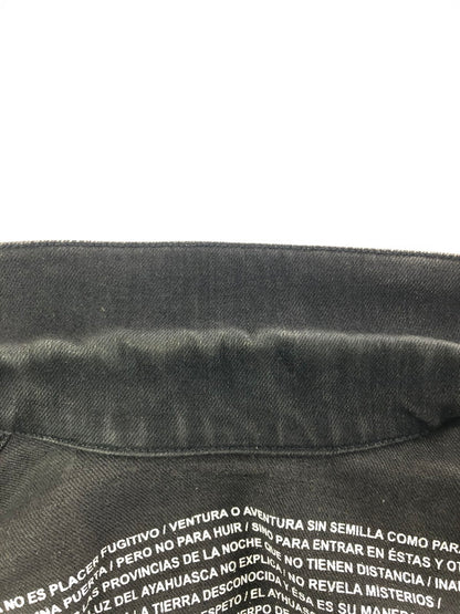 【中古品】【メンズ】 MARCELO BURLON マルセロ バーロンBLACK DENIM JACKET 142-260514-rt-05-tagh サイズ：XXS カラー：ブラック 万代Net店