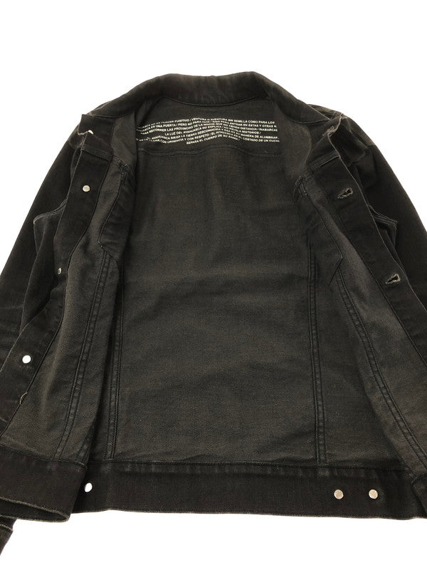 【中古品】【メンズ】 MARCELO BURLON マルセロ バーロンBLACK DENIM JACKET 142-260514-rt-05-tagh サイズ：XXS カラー：ブラック 万代Net店