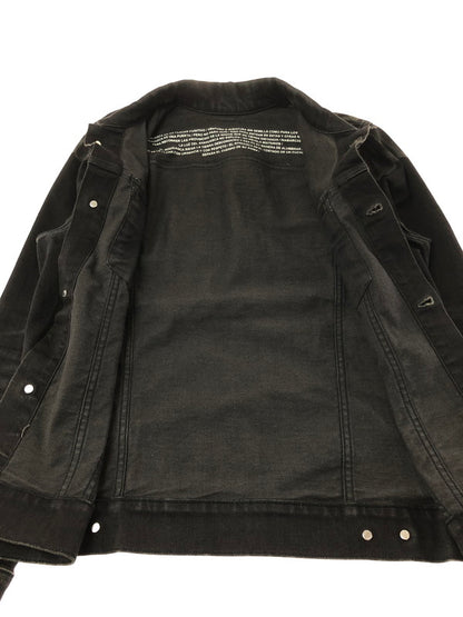 【中古品】【メンズ】 MARCELO BURLON マルセロ バーロンBLACK DENIM JACKET 142-260514-rt-05-tagh サイズ：XXS カラー：ブラック 万代Net店