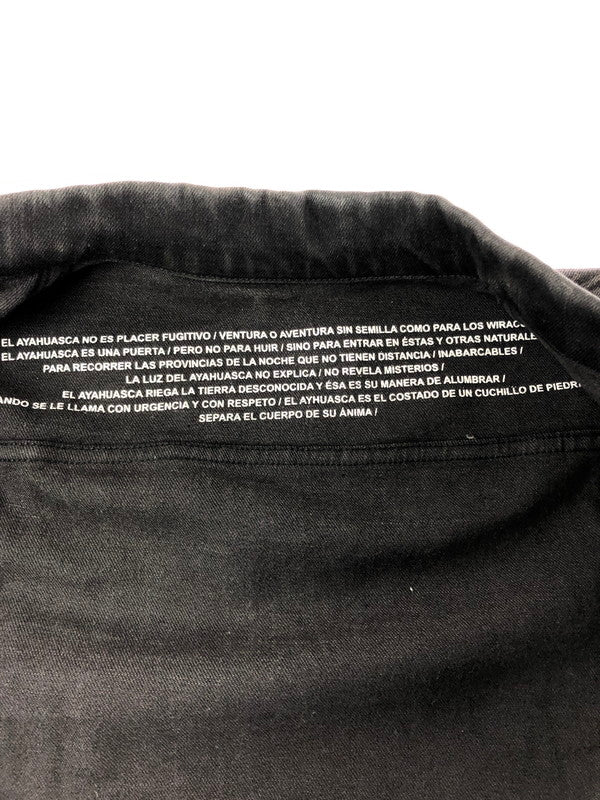 【中古品】【メンズ】 MARCELO BURLON マルセロ バーロンBLACK DENIM JACKET 142-260514-rt-05-tagh サイズ：XXS カラー：ブラック 万代Net店