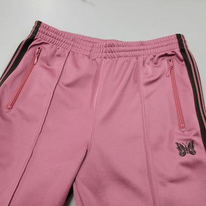【中古品】【メンズ】 Needles ニードルス ZIPPED TRACK PANT MR289 トラックパンツ ボトムス 151-260525-as-06-izu サイズ：M カラー：ピンク 万代Net店