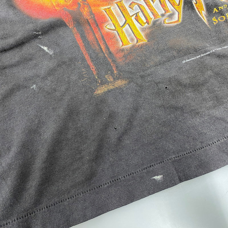 【中古美品】【メンズ】 SAINT MICHAEL セントマイケル SM-HR1-0000-C44 25AW HP SS TEE ハリーポッター ショートスリーブ ティー トップス 半袖 142-260615-cs-08-izu サイズ：L カラー：ブラック 万代Net店