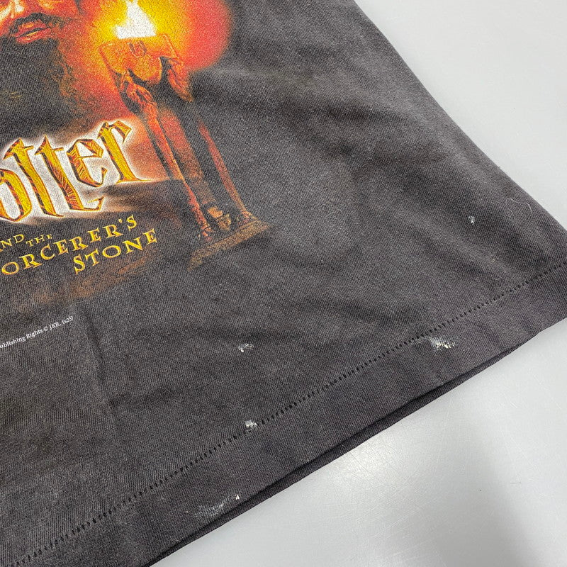 【中古美品】【メンズ】 SAINT MICHAEL セントマイケル SM-HR1-0000-C44 25AW HP SS TEE ハリーポッター ショートスリーブ ティー トップス 半袖 142-260615-cs-08-izu サイズ：L カラー：ブラック 万代Net店