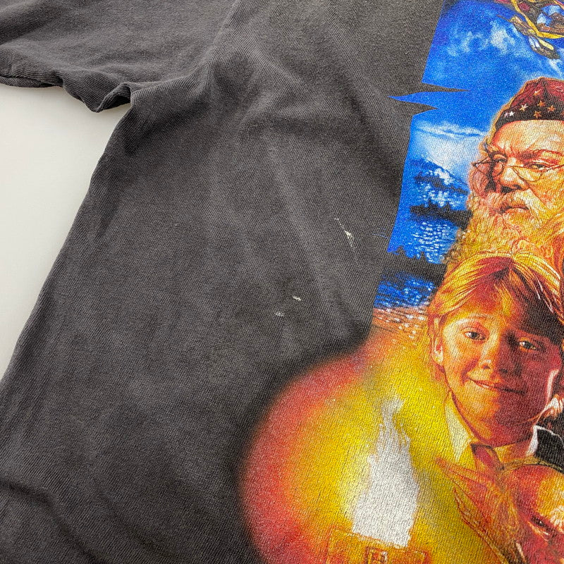 【中古美品】【メンズ】 SAINT MICHAEL セントマイケル SM-HR1-0000-C44 25AW HP SS TEE ハリーポッター ショートスリーブ ティー トップス 半袖 142-260615-cs-08-izu サイズ：L カラー：ブラック 万代Net店