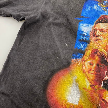 【中古美品】【メンズ】 SAINT MICHAEL セントマイケル SM-HR1-0000-C44 25AW HP SS TEE ハリーポッター ショートスリーブ ティー トップス 半袖 142-260615-cs-08-izu サイズ：L カラー：ブラック 万代Net店