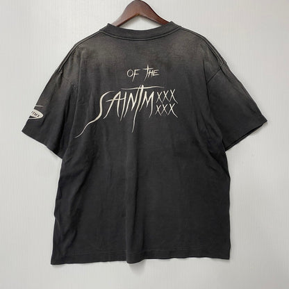 【中古美品】【メンズ】 SAINT MICHAEL セントマイケル SM-HR1-0000-C44 25AW HP SS TEE ハリーポッター ショートスリーブ ティー トップス 半袖 142-260615-cs-08-izu サイズ：L カラー：ブラック 万代Net店