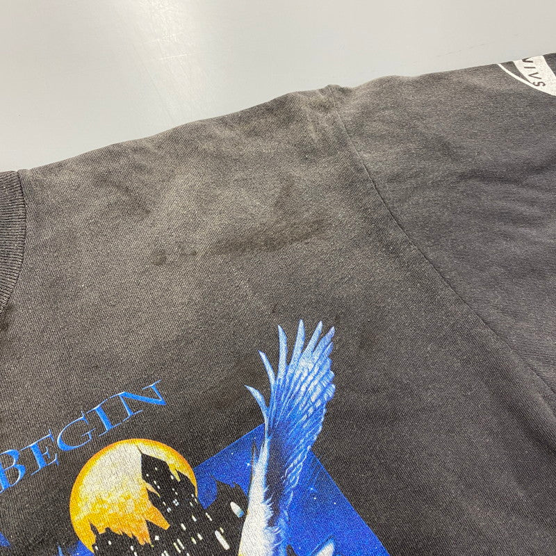 【中古美品】【メンズ】 SAINT MICHAEL セントマイケル SM-HR1-0000-C44 25AW HP SS TEE ハリーポッター ショートスリーブ ティー トップス 半袖 142-260615-cs-08-izu サイズ：L カラー：ブラック 万代Net店