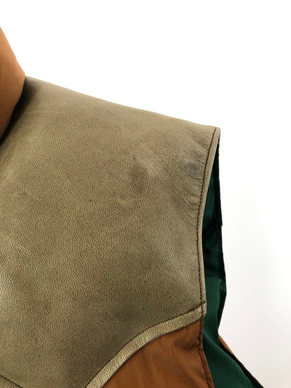 【中古品】【メンズ】 WAREHOUSE×ROCKY MOUNTAIN ウェアハウス×ロッキーマウンテン FEATHERBED DOWN VEST フェザーベッド 450-502-71 145-260525-ki-20-tagh サイズ：42 カラー：ブラウン 万代Net店
