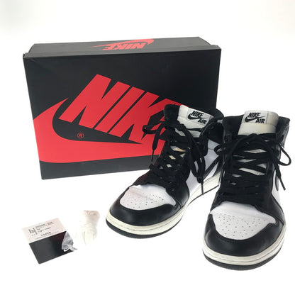 【中古品】【メンズ】 NIKE ナイキ AIR JORDAN 1 RETRO HIGH OG 555088-010 エアジョーダン 1 レトロ ハイ スニーカー 靴 160-260902-na-02-tagh サイズ：26.5cm US 8.5 カラー：BLACK/WHITE-BLACK 万代Net店