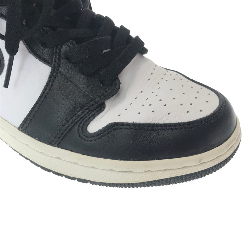 【中古品】【メンズ】 NIKE ナイキ AIR JORDAN 1 RETRO HIGH OG 555088-010 エアジョーダン 1 レトロ ハイ スニーカー 靴 160-260902-na-02-tagh サイズ：26.5cm US 8.5 カラー：BLACK/WHITE-BLACK 万代Net店